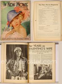7c080 NEW MOVIE MAGAZINE magazine February 1930, Vol. 1 #3, art of Alice White by Penrhyn Stanlaws!