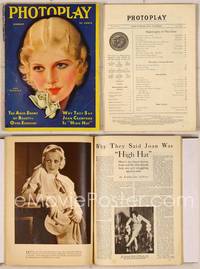 7c071 PHOTOPLAY magazine August 1931, great artwork portrait of Ann Harding by Earl Christy!