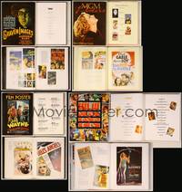 7c008 4 HARDCOVER MOVIE POSTER BOOKS lot of 4 Graven Images, Reel Art, plus two more of the best!
