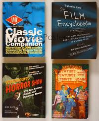 7c012 4 PAPERBACK MOVIE BOOKS lot of 4 Film Encyclopedia by Ephraim Katz, 2 w/ monsters, AMC guide