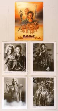 7c143 MAD MAX BEYOND THUNDERDOME presskit '85 art of Mel Gibson & Tina Turner by Richard Amsel!