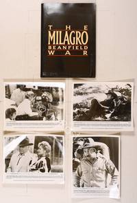 7c144 MILAGRO BEANFIELD WAR presskit '88 directed by Robert Redford, Ruben Blades, Melanie Griffith