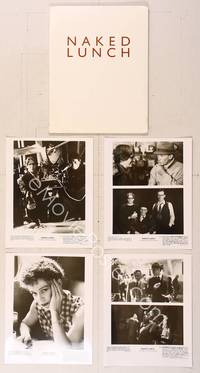 7c147 NAKED LUNCH presskit '91 David Cronenberg, Peter Weller, Judy Davis, William S. Burroughs