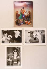 7c149 NUTCRACKER PRINCE presskit '90 the timeless holiday story set in Toyland, cartoon images!
