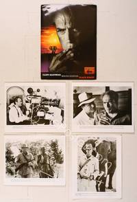 7c166 WHITE HUNTER, BLACK HEART presskit '90 many images of Clint Eastwood as director John Huston!