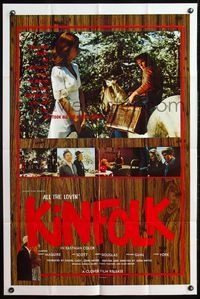 7e022 ALL THE LOVIN' KINFOLK 1sh '70 good country girl who went to town & took all the wrong turns