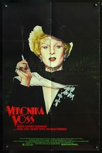 7e946 VERONIKA VOSS 1sh '82 Die Sehnsucht der Veronika Voss, Rainer Werner Fassbinder