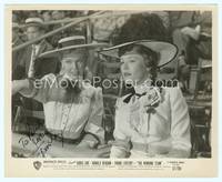 7f033 DORIS DAY signed 8x10 still '52 great close up with Eve Miller from The Winning Team!