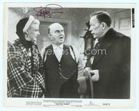 7f049 GINGER ROGERS signed 8x10 still '52 close up with Fred Allen from We're Not Married!