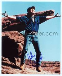 7f125 BILLY CRYSTAL signed color repro 8x10 '00s standing full-length from City Slickers II!