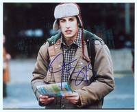 7f159 JASON BIGGS signed color repro 8x10 '01 close up as the ultimate nerd in Loser!