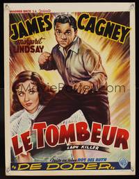 7g299 LADY KILLER Belgian R50s art of tough guy James Cagney + Margaret Lindsay