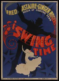 7g005 SWING TIME Danish '36 Fred Astaire, Ginger Rogers, cool completely different musical art!