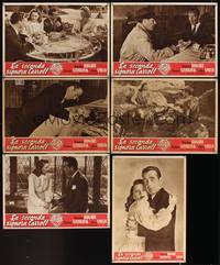 7g452 TWO MRS. CARROLLS 6 Italian 14x19 pbustas '47 Humphrey Bogart, Barbara Stanwyck, Alexis Smith