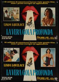 7g512 FRENCH DEEP THROAT 2 Italian photobustas '77 Harry Reems & Jean Luisi, Deep Throat rip-off!
