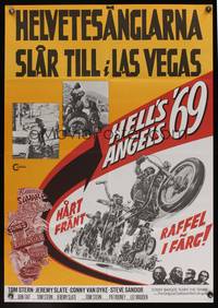 7g024 HELL'S ANGELS '69 Swedish R79 art of the biker gang in the rumble that rocked Las Vegas!