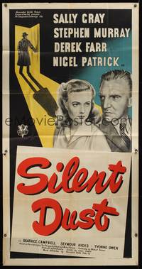 7h171 SILENT DUST English 3sh '49 an English baron's son returns from the dead in World War II!