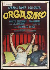 7h214 PARANOIA Italian 1p '69 Umberto Lenzi, completely different art of couple tied to bed!