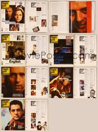 7j014 LOT OF 6 SIGHT & SOUND MAGAZINES #1 6 magazines '91-92 Silence of the Lambs, Joe Mantegna