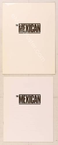 7j215 MEXICAN presskit '01 Brad Pitt, Julia Roberts, James Gandolfini