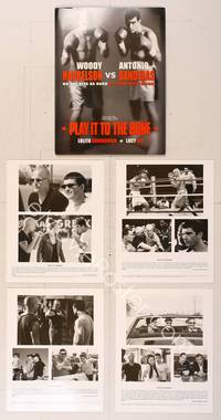 7j220 PLAY IT TO THE BONE presskit '99 cool boxing image of Antonio Banderas & Woody Harrelson!