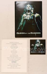 7j221 QUEEN OF THE DAMNED presskit '01 super close up of sexy vampire Aaliyah!