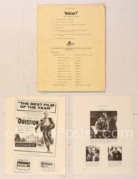 7j222 QUESTION 7 presskit '61 East German musical prodigy must deny his religious beliefs!