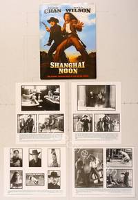 7j225 SHANGHAI NOON presskit '00 cowboys Jackie Chan & Owen Wilson, great western image!