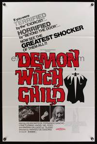 7k572 POSSESSED 1sh '75 Demon Witch Child, the greatest shocker of them all!