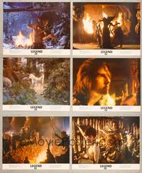 7m414 LEGEND 6 color 11x14 English stills '86 Tom Cruise, Ridley Scott directed, cool fantasy!