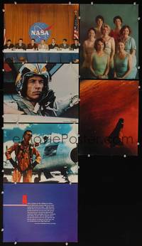 7m435 RIGHT STUFF 6 color 11x14 stills '83 great images of first astronauts Ed Harris, Scott Glenn!