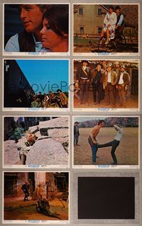 7m079 BUTCH CASSIDY & THE SUNDANCE KID 7 LCs '69 Paul Newman, Robert Redford, Katharine Ross!