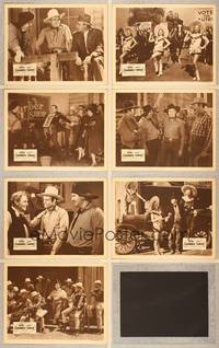 7m083 COLORADO SUNSET 7 LCs R40s cowboy Gene Autry, Smiley Burnett, June Storey!