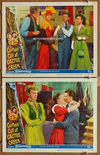 7m860 CURTAIN CALL AT CACTUS CREEK 2 LCs '50 wacky Donald O'Connor & Gale Storm!