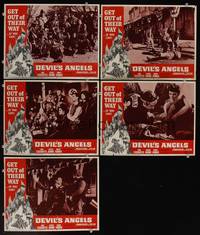 7m500 DEVIL'S ANGELS 5 LCs '67 AIP, Roger Corman, their god is violence, lust the law they live by!