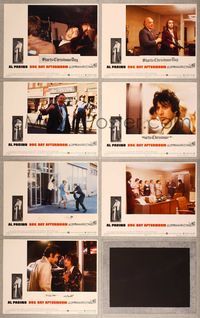 7m095 DOG DAY AFTERNOON 7 LCs '75 Al Pacino, Sidney Lumet bank robbery crime classic!