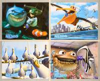 7m643 FINDING NEMO 4 French LCs 2003 best Disney & Pixar animated fish movie, underwater images!