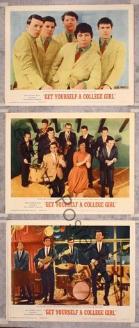 7m792 GET YOURSELF A COLLEGE GIRL 3 LCs '64 hip-est happiest rock & roll show, The Animals & more!