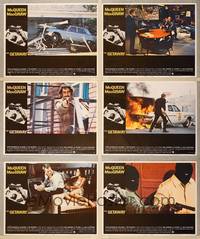 7m385 GETAWAY 6 LCs '72 Steve McQueen, Ali McGraw, Sam Peckinpah, cool action images!