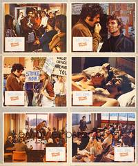 7m386 GETTING STRAIGHT 6 LCs '70 student protestors Candice Bergen & Elliott Gould!