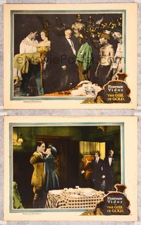 7m879 GIRL OF GOLD 2 LCs '25 pretty Florence Vidor, Malcolm McGregor!