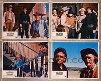 7m660 GUNFIGHT 4 LCs '71 great images of cowboys Kirk Douglas and Johnny Cash!