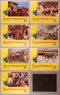7m128 GUNS OF THE MAGNIFICENT SEVEN 7 LCs '69 George Kennedy, James Whitmore, Reni Santoni