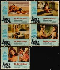 7m515 HELL WITH HEROES 5 LCs '68 Rod Taylor, super sexy Claudia Cardinale!