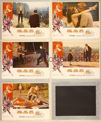 7m522 HOUSE OF CARDS 5 LCs '69 George Peppard, Orson Welles, Inger Stevens!