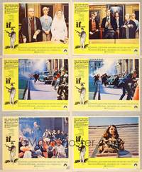 7m399 IF 6 LCs '69 introducing Malcolm McDowell, Christine Noonan, Lindsay Anderson