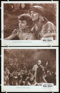 7m905 KING OF KINGS 2 LCs R30s Cecil B. DeMille epic, Dorothy Cumming!