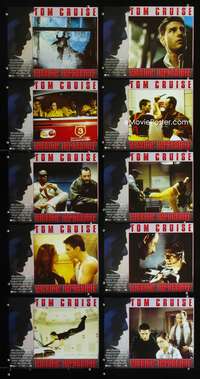 7m019 MISSION IMPOSSIBLE 10 LCs '96 Tom Cruise, Jean Reno, Brian De Palma directed!