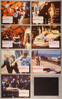 7m228 MURDERERS' ROW 7 LCs '66 images of spy Dean Martin as Matt Helm & sexy Ann-Margret!