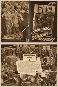 7p198 PARDON US German program R50s different images of convicts Stan Laurel & Oliver Hardy!